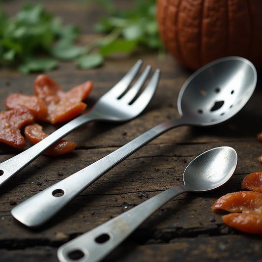 Stainless Steel Camping Utensils - Stainless Steel Camping Utensils for Easy Outdoor Cooking