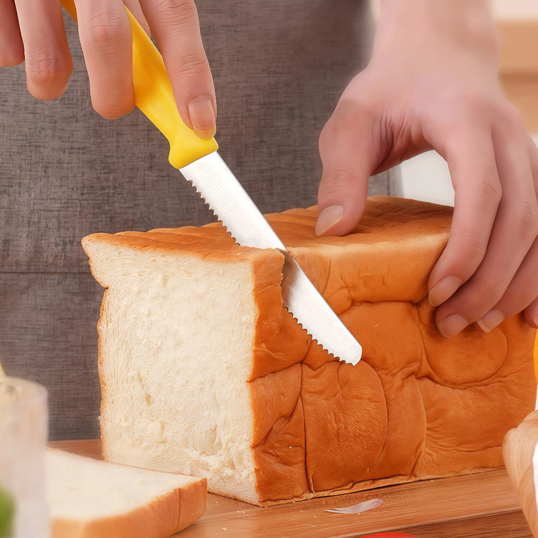 6pcs Colorful Steak Knives Set