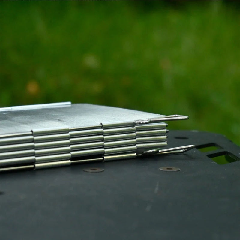 Ultralight Foldable Aluminum Camping Windscreen